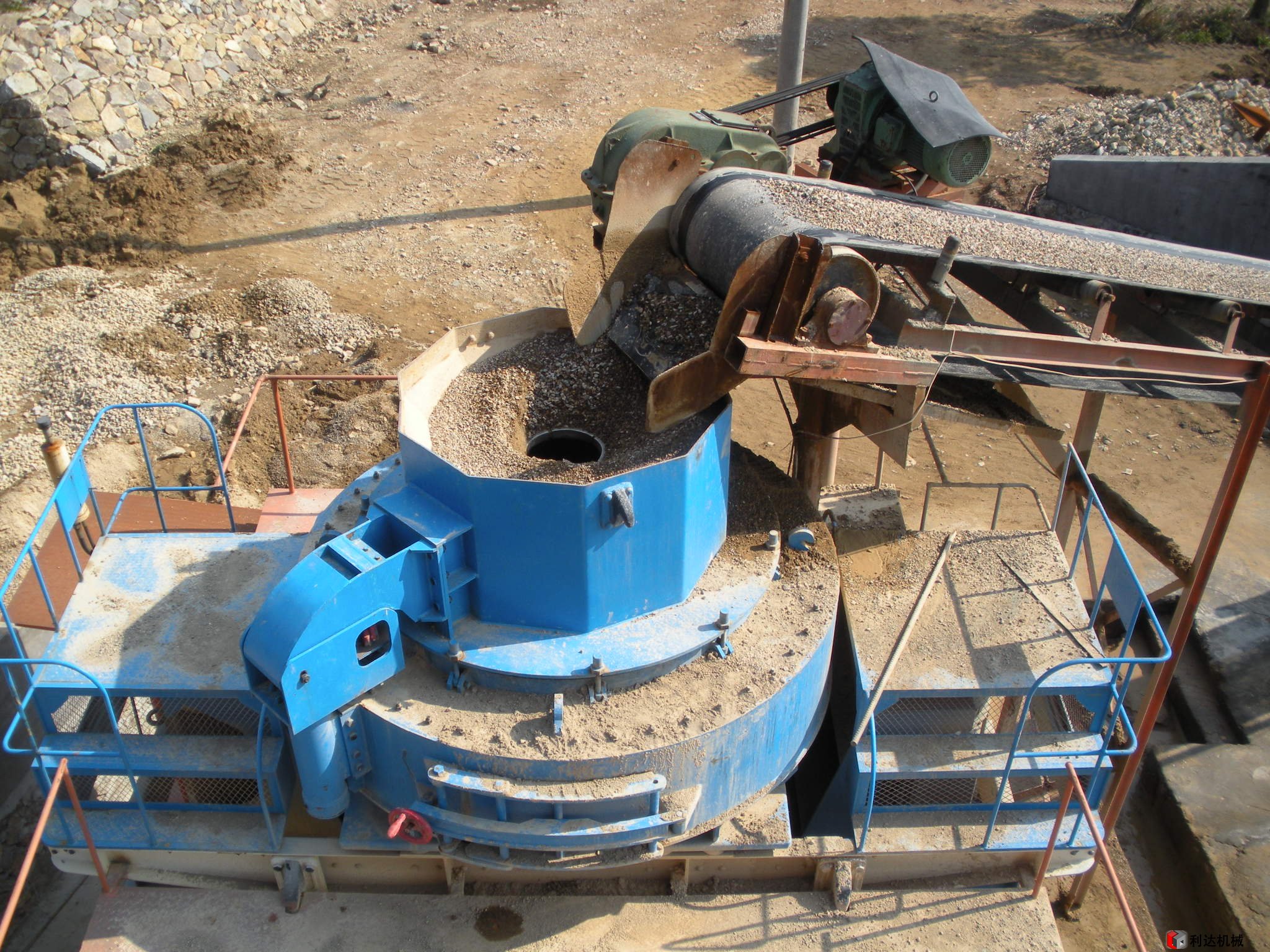 機制砂生產現場